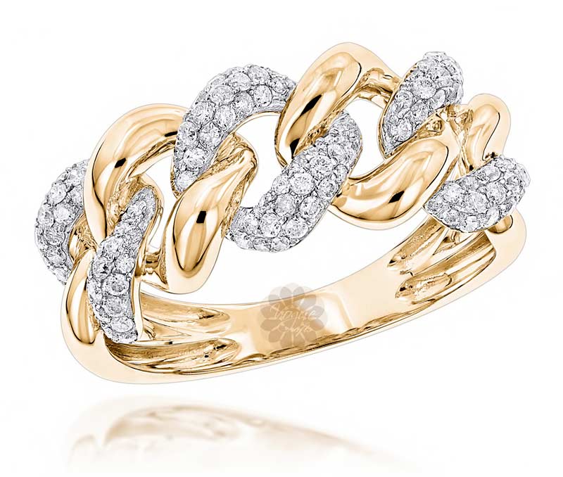 Vogue Crafts & Designs Pvt. Ltd. manufactures Gold Link Ring at wholesale price.